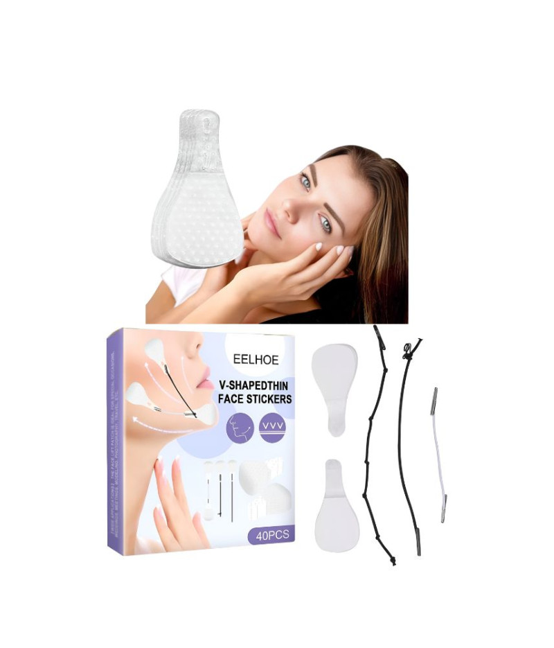 رقع قناع شد الوجه والرقبة بأدوات غير مرئية