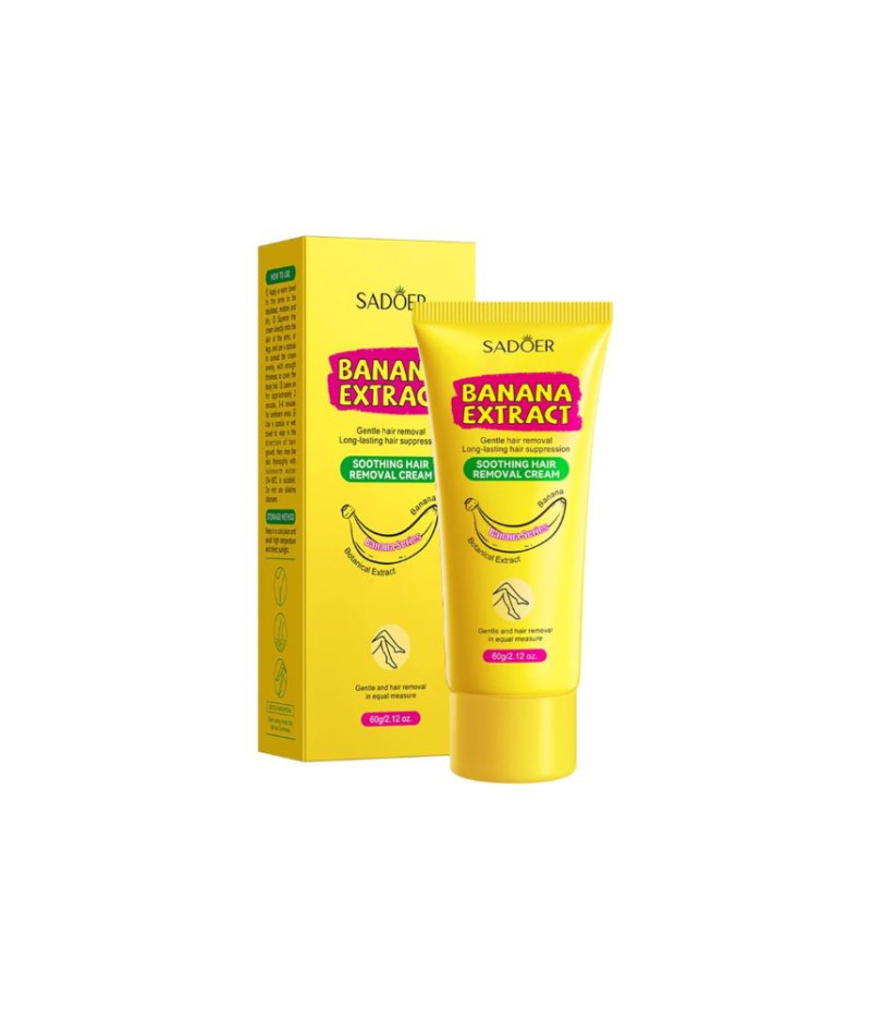 كريم إزالة الشعر بالموز من سادور