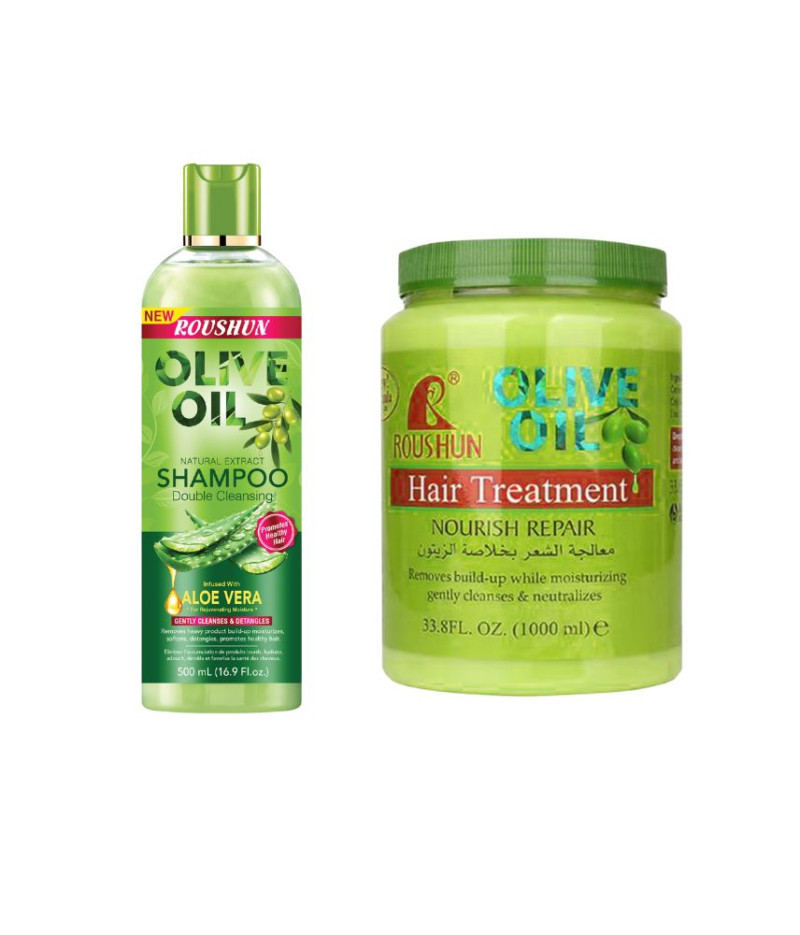 مجموعة العناية بالشعر من روشون بزيت الزيتون