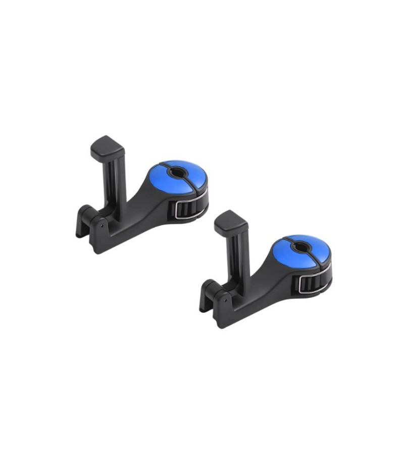 قطعتين من خطاف تعليق خلفي متعدد الوظائف للسيارة 2 في 1 مع حامل هاتف