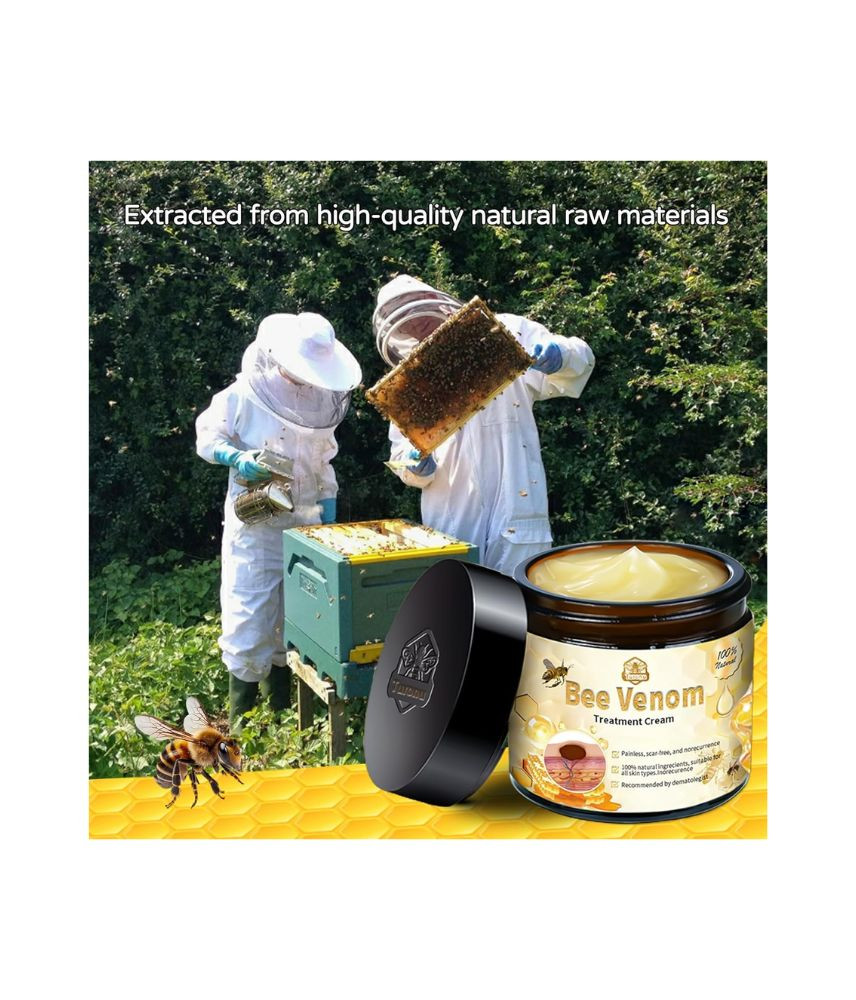 كريم علاج البشرة بسم النحل الطبيعي Bee Venom Treatment Cream - صورة 4