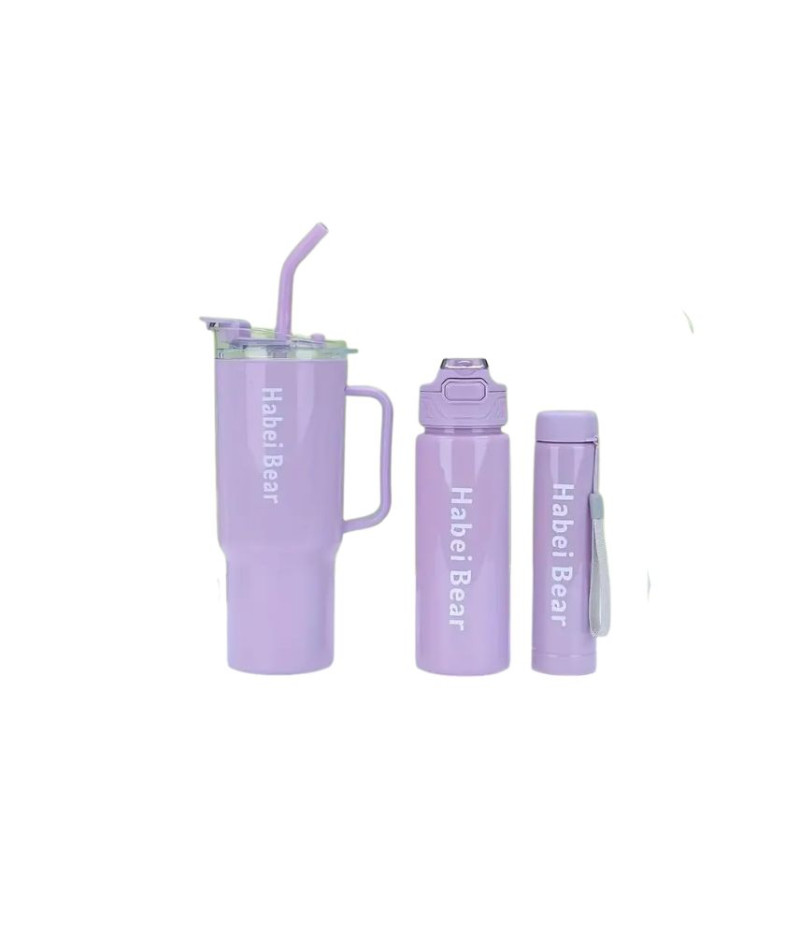 مجموعة زجاجات Habei Bear التحفيزية 3 في 1