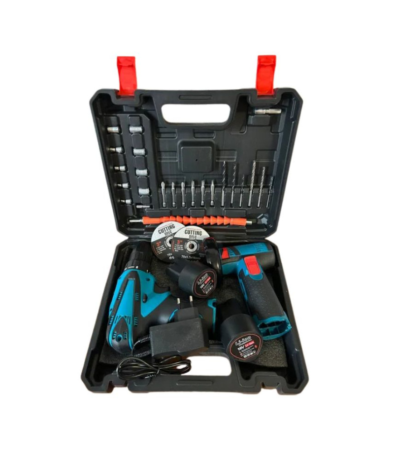 عدة أدوات كهربائية من KUTRA و مثقاب وماكينة قطع متعددة الاستخدام