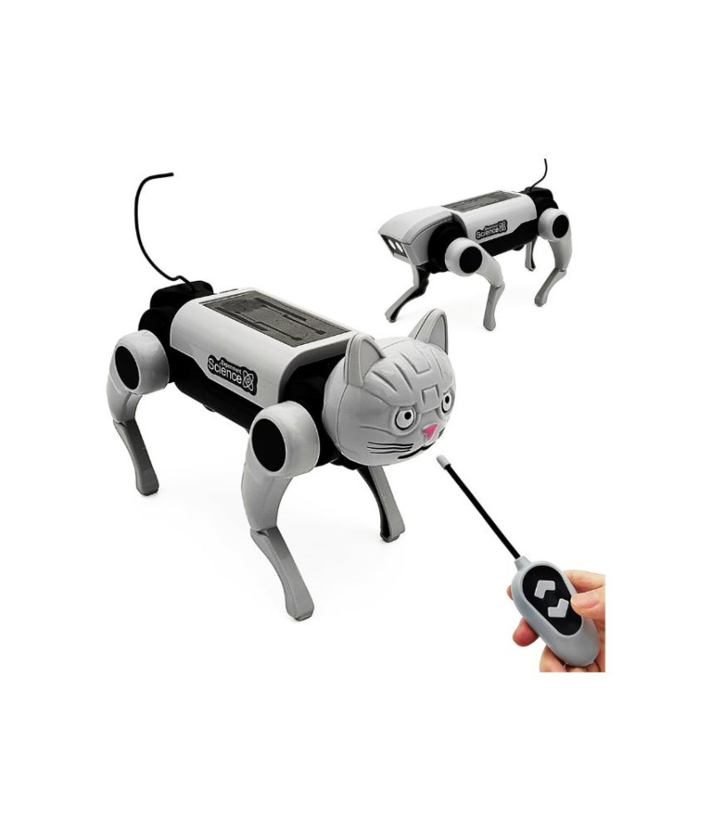 روبوت كهربائي للحيوانات الأليفة يعمل بجهاز تحكم عن بعد