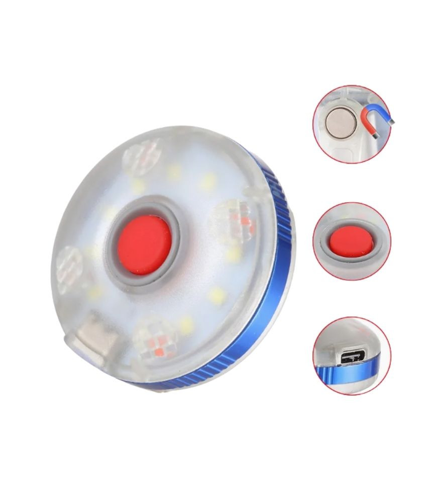 مصباح مغناطيسي صغير LED مع شحن Type-C