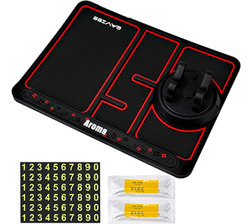 لوحة سيارة مضادة للانزلاق 4 في 1