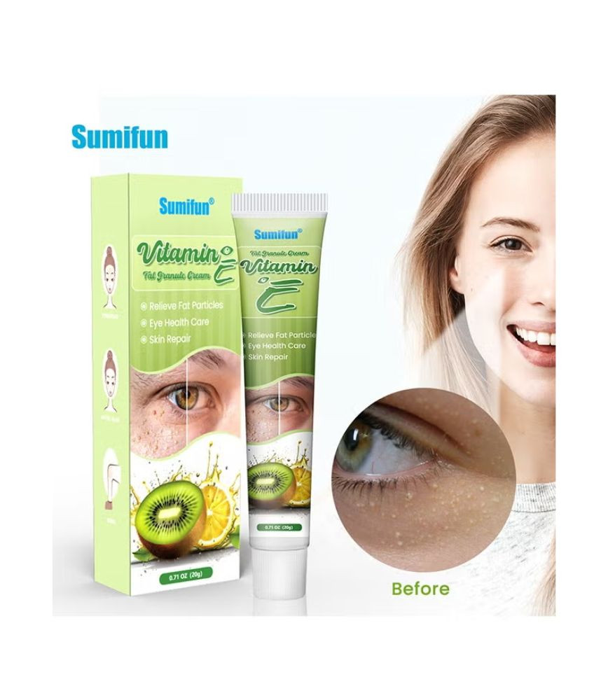 كريم بفيتامين E لحبيبات الدهون بمنطقة حول العين من Sumifun