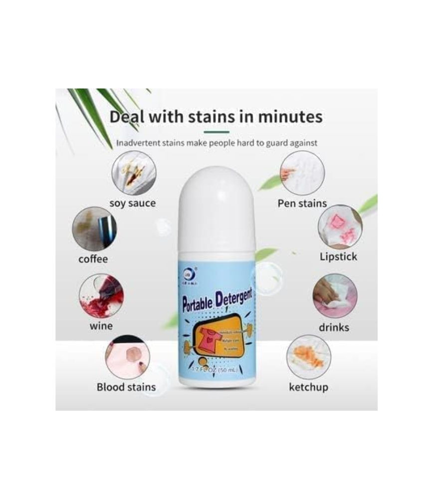 مزيل البقع المحمول برأس دوار Portable Detergent Stick