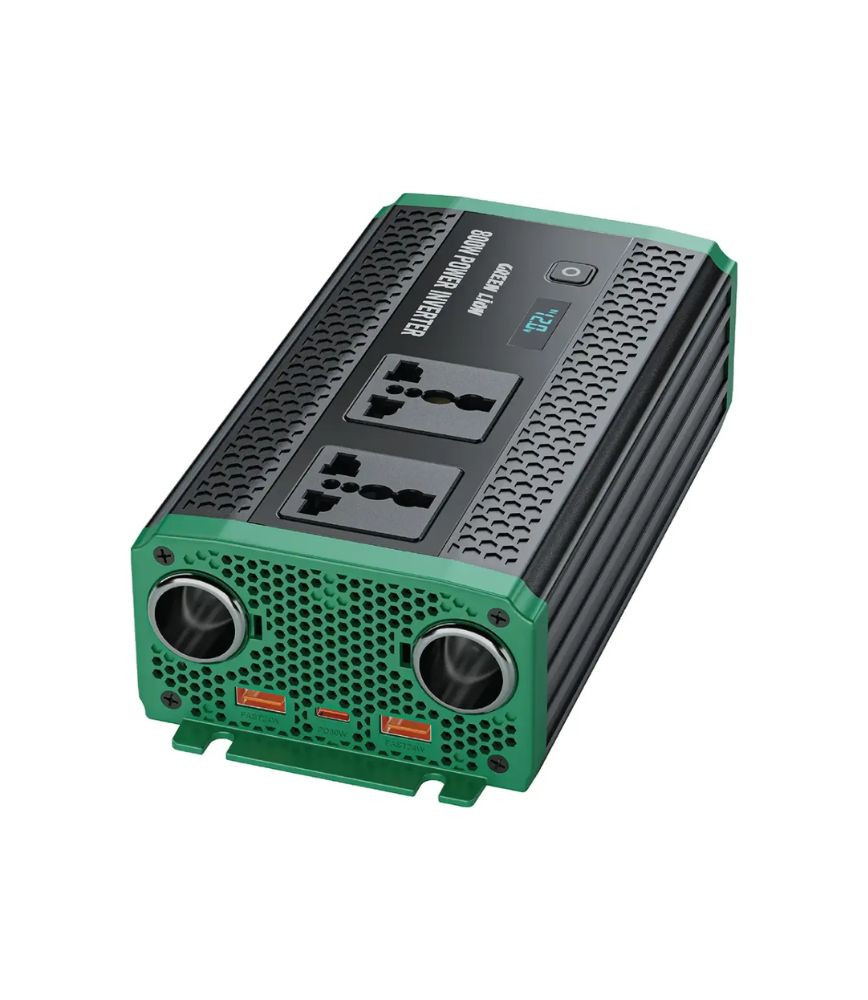 محول طاقة السيارة Green Lion GC350 بقدرة 800 واط 7 في 1