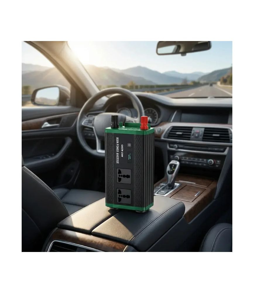 محول طاقة السيارة Green Lion GC350 بقدرة 800 واط 7 في 1