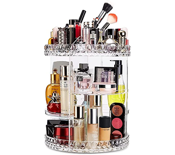 منظم مكياج دوار 360 درجة