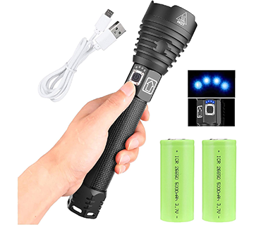 كشافات اضاءة 100000 لومن قابلة لاعادة الشحن