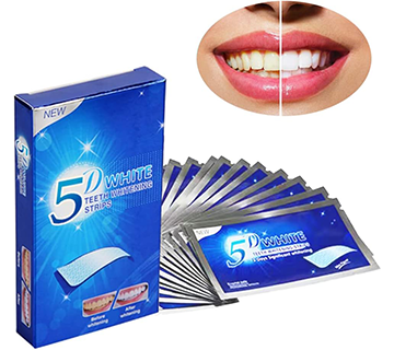 مجموعة شرائح تبييض الأسنان