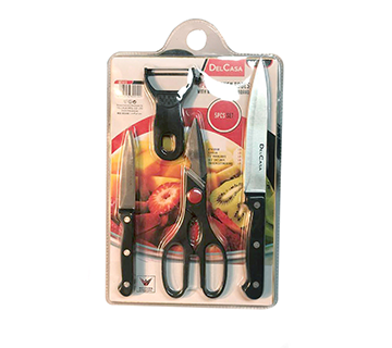 طقم تقطيع أساسي للمطبخ 6في 1