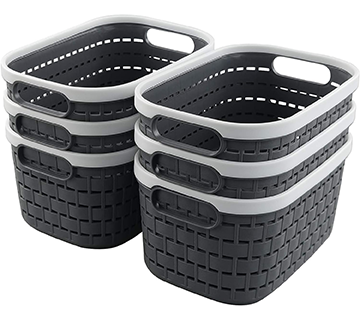 سلال تخزين صغيرة بمقابض