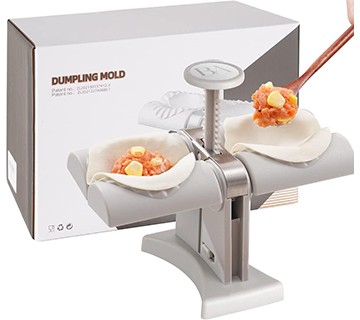 ماكينة تشكيل الفطائر الاوتوماتيك مزدوج الراس للاستخدام المنزلي،