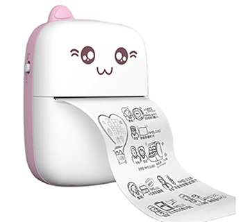 طابعة حرارية صغيرة محمولة بتقنية البلوتوث