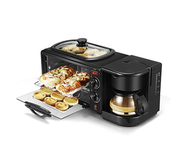 آلة إعداد الإفطار 3 في 1 الكهربائية متعددة الوظائف