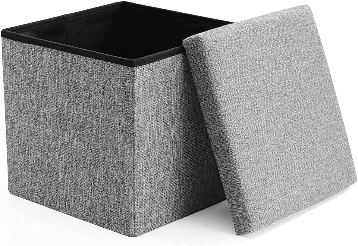 مكعب مسند قدم من القماش