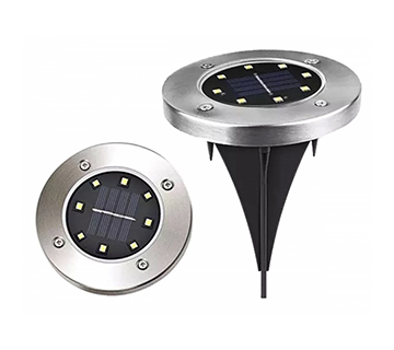 مصابيح أرضية شمسية LED للخارج والحديقة