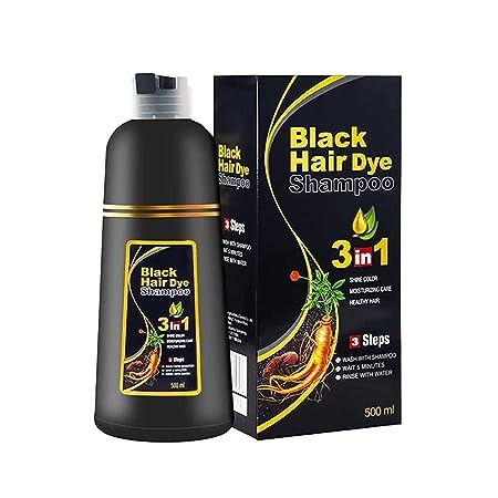 شامبو صبغ الشعر للنساء والرجال 3 في 1 الحجم 500 مللي
