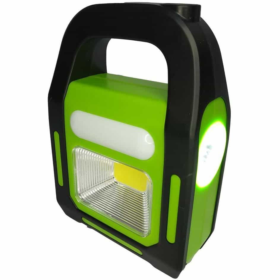مصباح يدوي للشحن بالطاقة الشمسية للتخييم والنزهات
