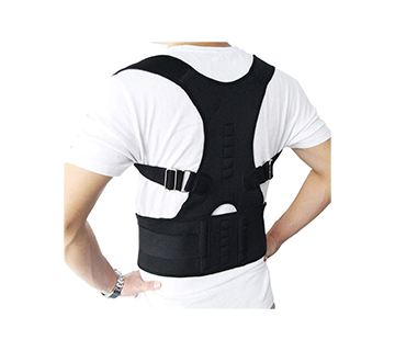 حزام دعم الظهر للتقويم والكتف المغناطيسي العلاجي لتصحيح الوضع على الكتف